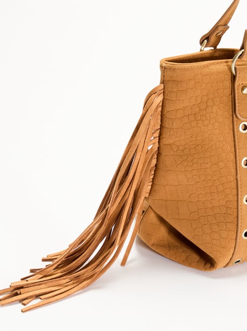 Hobo tas met franjes - Kiabi