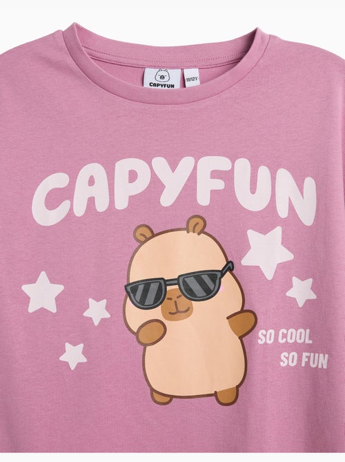 Hoekig T-shirt 'CapyFun', MO Fashion - Kiabi Hoekig T-shirt 'CapyFun', MO Fashion - Kiabi