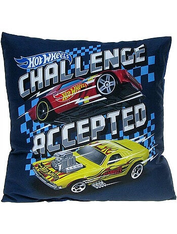 Hoes van kussen Hot Wheels 35 x 35 cm microvezel – Design course