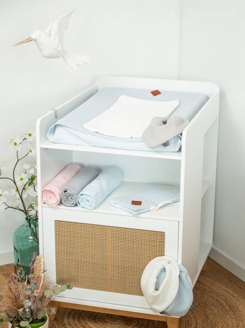 Hoes voor baby verschoningskussen met bamboemat | sevira kids - Kiabi Hoes voor baby verschoningskussen met bamboemat | sevira kids - Kiabi