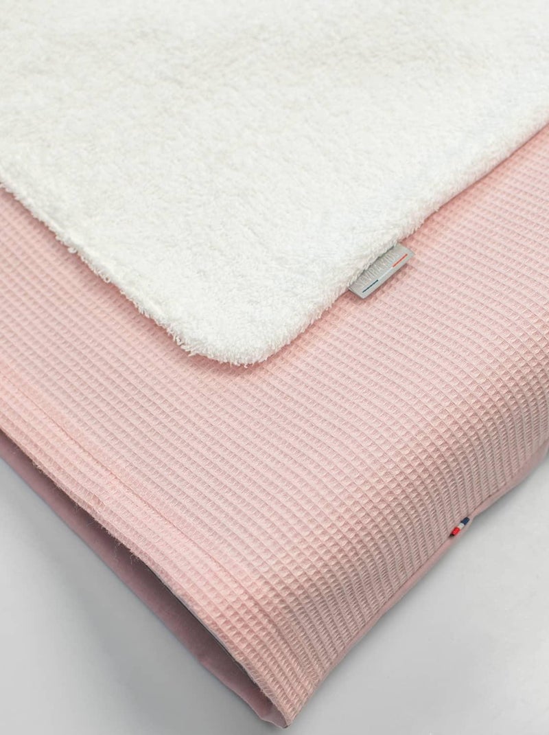 Hoes voor baby verschoningskussen met bamboemat | sevira kids Roze - Kiabi