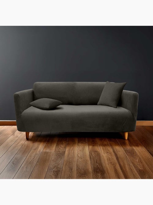 Hoes voor een slaapbank van polyester gaufré douceur d'intérieur - Kiabi Hoes voor een slaapbank van polyester gaufré douceur d'intérieur - Kiabi