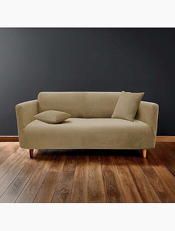 Hoes voor een slaapbank van polyester gaufré douceur d'intérieur
