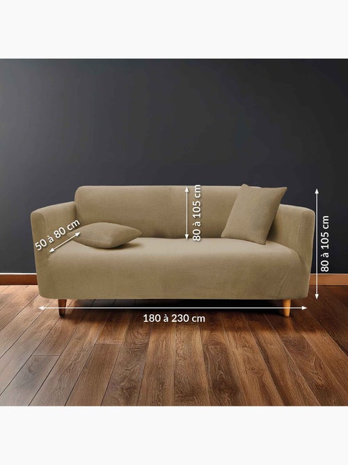Hoes voor een slaapbank van polyester gaufré douceur d'intérieur - Kiabi Hoes voor een slaapbank van polyester gaufré douceur d'intérieur - Kiabi