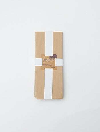 Hoeslaken 1 persoon (90x190) van katoen - Kiabi Home