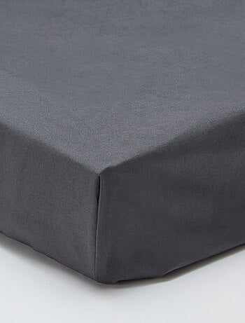 Hoeslaken 2-persoons (160x200cm) van katoen - Kiabi Home