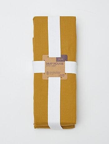 Hoeslaken 2 personen (180x200) van katoen - Kiabi Home