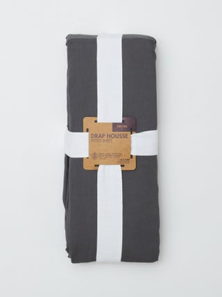 Hoeslaken 2-persoons (180x200) van katoen - Kiabi Home