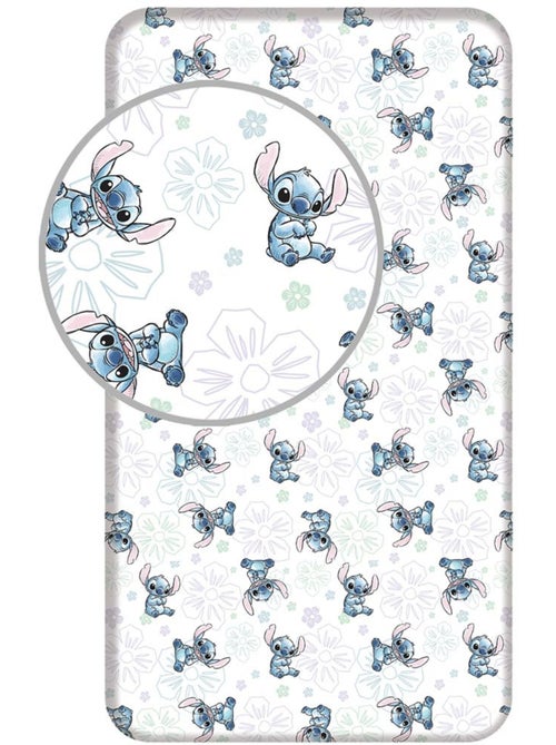 Hoeslaken 90 cm x 200 cm 100% katoen bedrukt Lilo & Stitch Jerry Fabrics - Kiabi Hoeslaken 90 cm x 200 cm 100% katoen bedrukt Lilo & Stitch Jerry Fabrics - Kiabi