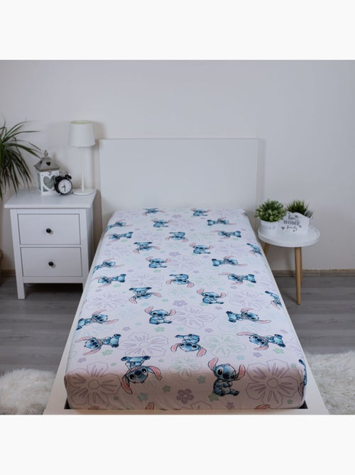 Hoeslaken 90 cm x 200 cm 100% katoen bedrukt Lilo & Stitch Jerry Fabrics - Kiabi Hoeslaken 90 cm x 200 cm 100% katoen bedrukt Lilo & Stitch Jerry Fabrics - Kiabi