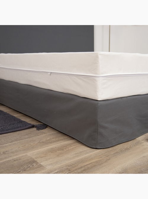 Hoeslaken anti-bedwantsen 27 cm elastiek met rits – Future Home - Kiabi Hoeslaken anti-bedwantsen 27 cm elastiek met rits – Future Home - Kiabi