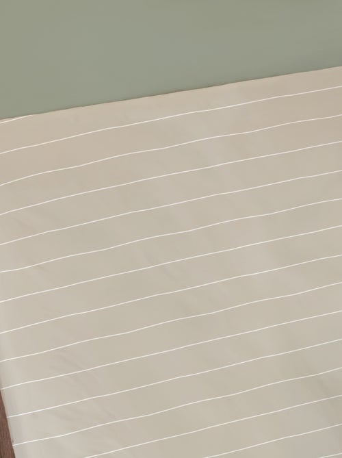 Hoeslaken bedrukt 100% katoen, stripes - Kiabi Hoeslaken bedrukt 100% katoen, stripes - Kiabi