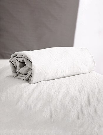Hoeslaken effen - 1 of 2 personen / 90x190 / 140x190 / 160x200