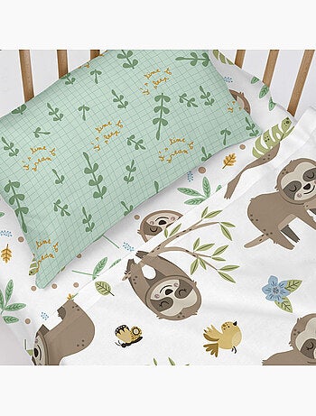 Hoeslaken Happy sloth "Happyfriday