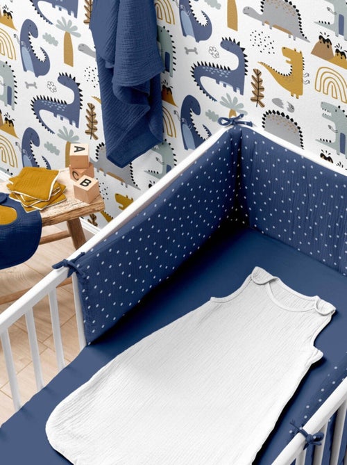 Hoeslaken van katoenen gaas Alia PROMO LINGE - Kiabi Hoeslaken van katoenen gaas Alia PROMO LINGE - Kiabi