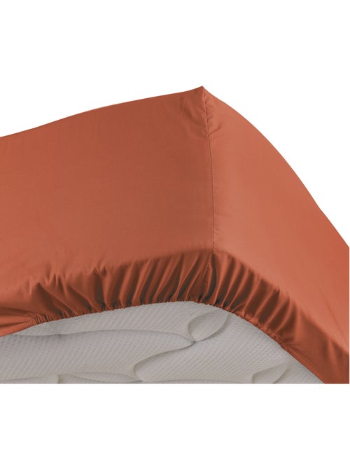 Hoeslaken van percal hoekhoogte 30 cm - Kiabi Hoeslaken van percal hoekhoogte 30 cm - Kiabi