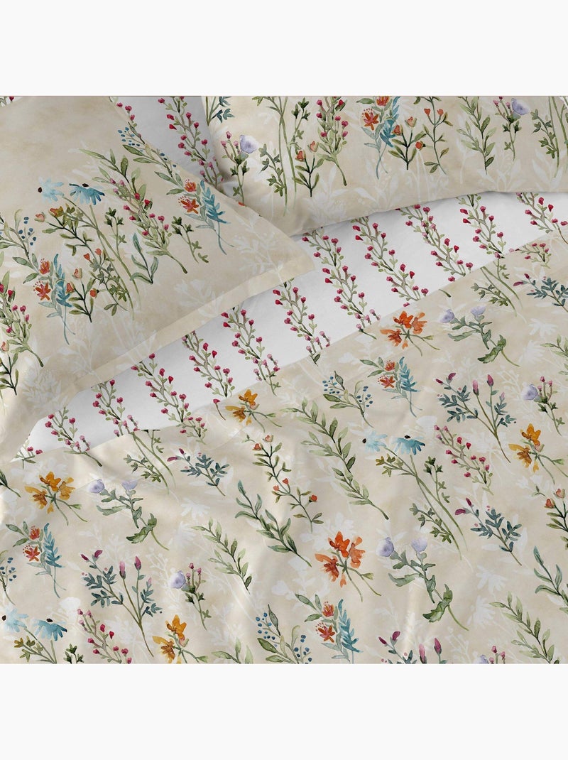 Hoeslaken Vernazza "Happyfriday" Multicolor - Kiabi