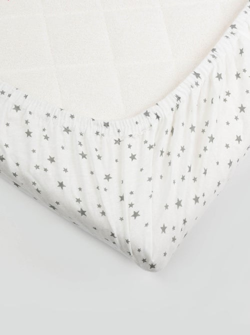 Hoeslaken voor babybed - Kiabi Hoeslaken voor babybed - Kiabi