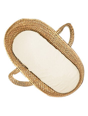Hoeslaken wieg baby van katoenen mousseline | sevira kids