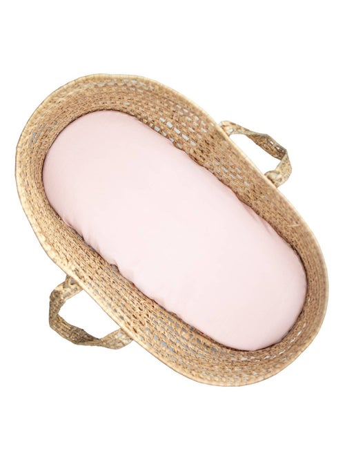 Hoeslaken wieg baby van katoenen mousseline | sevira kids - Kiabi Hoeslaken wieg baby van katoenen mousseline | sevira kids - Kiabi