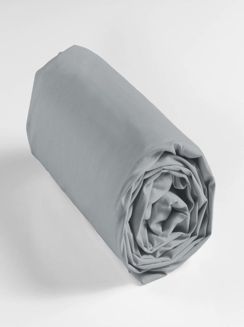 Hoeslakens van katoen noa promo linge Grijs - Kiabi