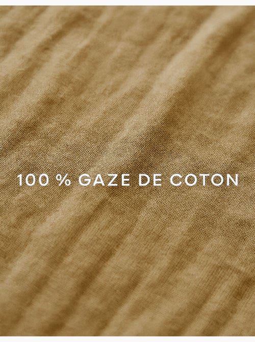 Hoeslakens van katoenen gaas Alia PROMO LINGE - Kiabi