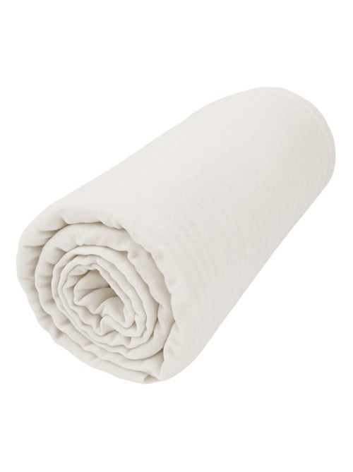 Hoeslakens van katoenen gaas Alia PROMO LINGE - Kiabi