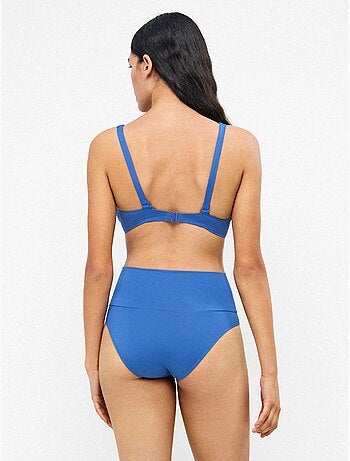 Hoge bikini broekje met meerdere posities