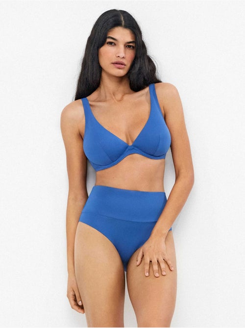 Hoge bikini broekje met meerdere posities - Kiabi Hoge bikini broekje met meerdere posities - Kiabi
