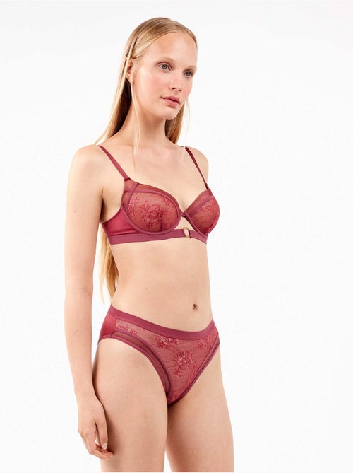 Hoge kanten bloemen slip - Kiabi Hoge kanten bloemen slip - Kiabi