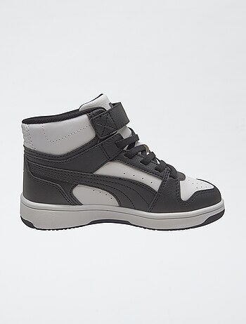 Hoge 'PUMA' sneakers met klittenband en veters