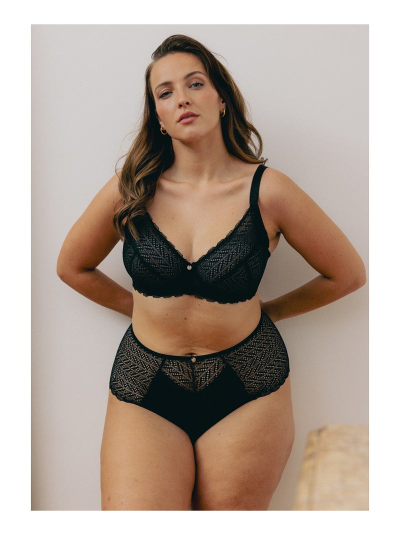 Hoge slip alissa Zwart - Kiabi