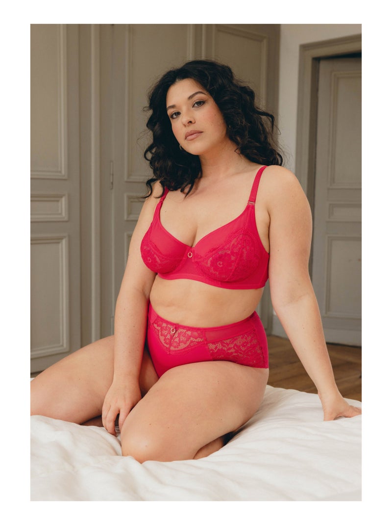 Hoge slip beauty Roze - Kiabi