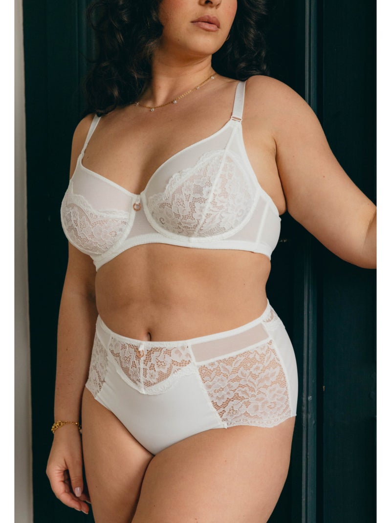 Hoge slip beauty Wit - Kiabi