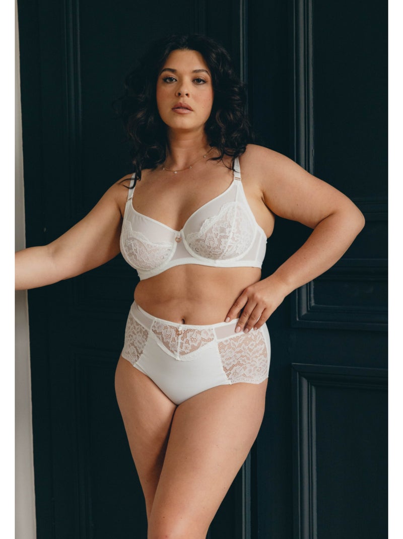 Hoge slip beauty Wit - Kiabi