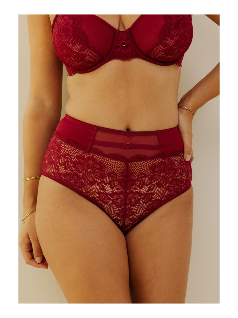 Hoge slip capucine Rood - Kiabi