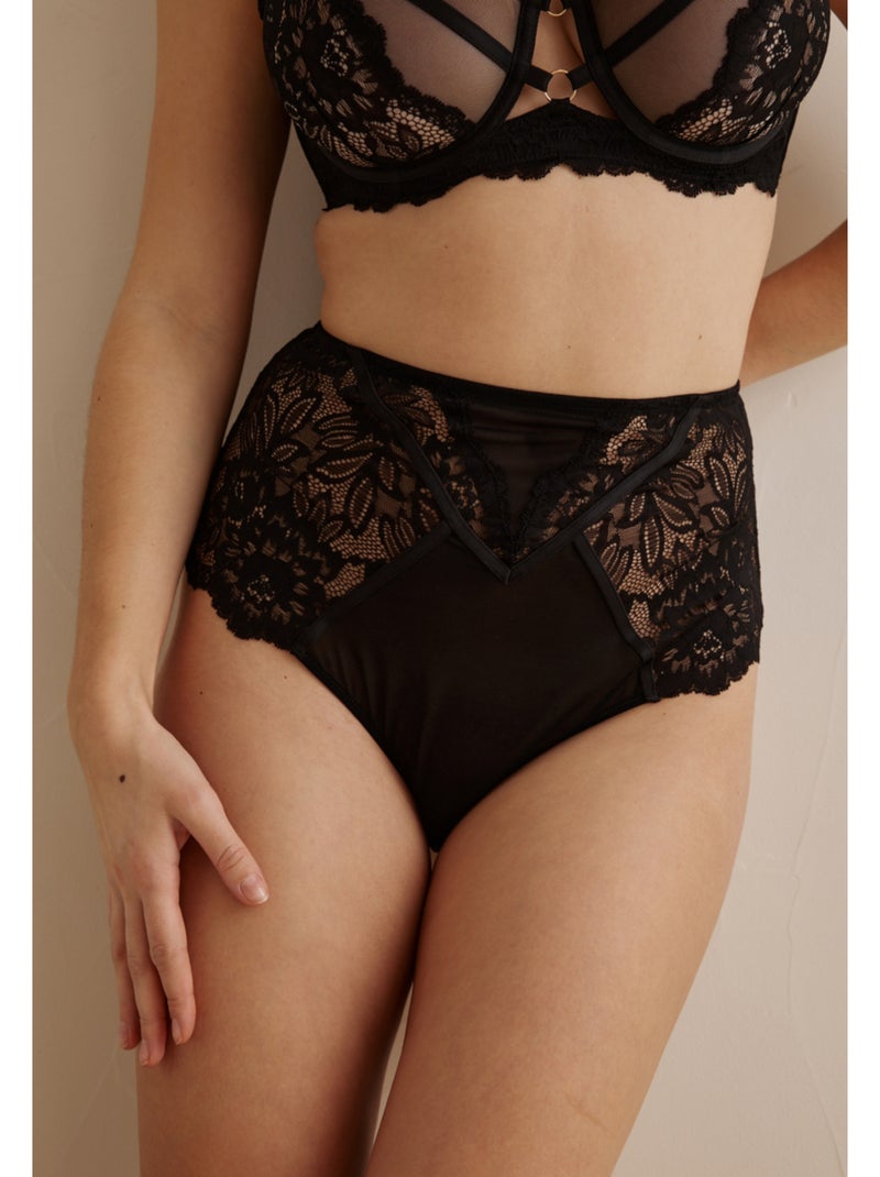 Hoge slip lya Zwart - Kiabi