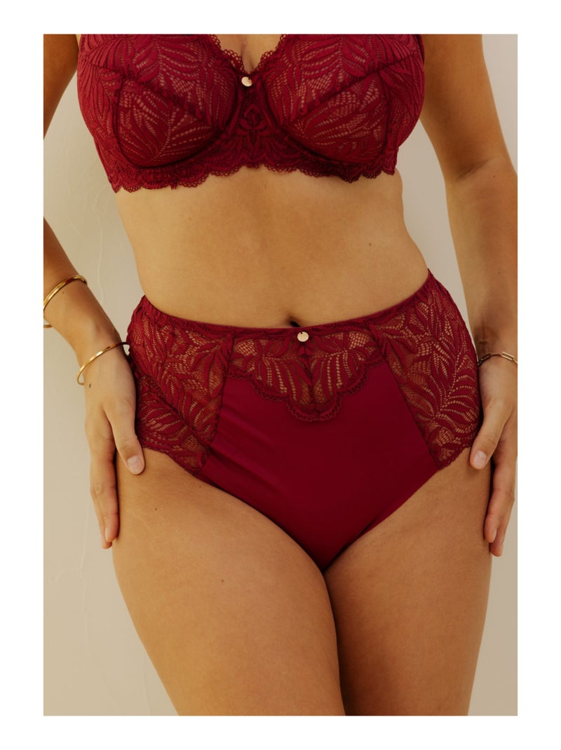 Hoge slip méline Rood - Kiabi