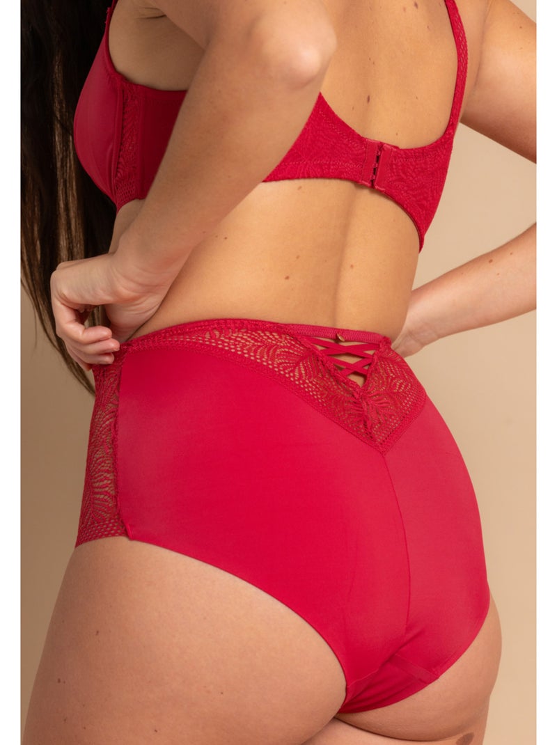Hoge slip oline Rood - Kiabi