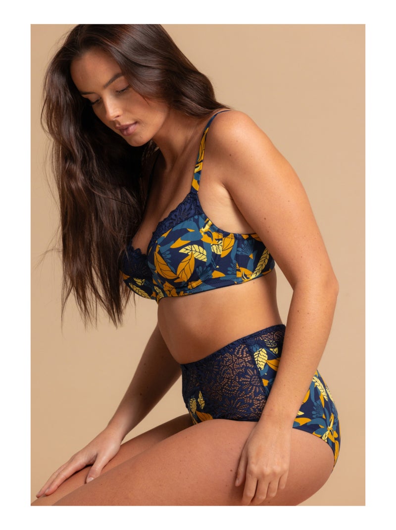 Hoge slip renata Blauw - Kiabi