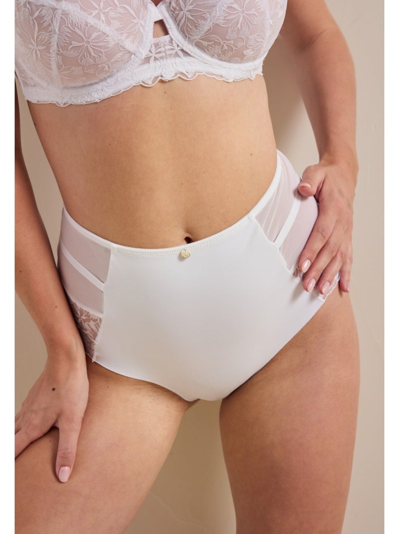 Hoge slip scarlette Wit - Kiabi