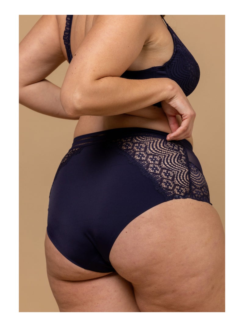 Hoge slip sofia Blauw - Kiabi
