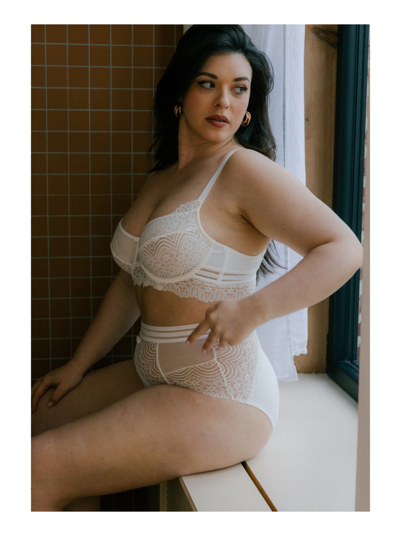 Hoge slip sofia Wit - Kiabi