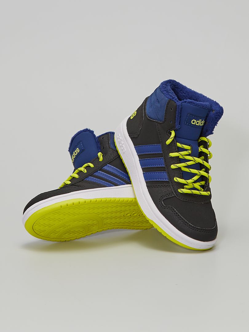Hoge sneakers Adidas Hoops Mid 2.0 ZWART - Kiabi