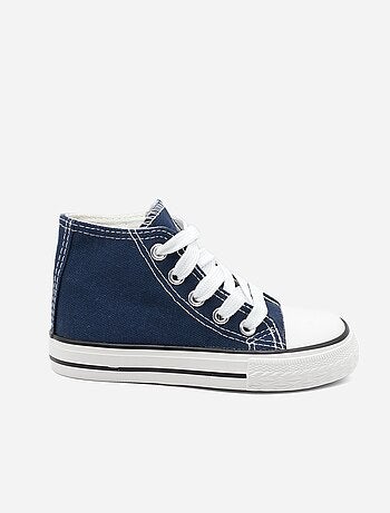 Hoge sneakers met veters
