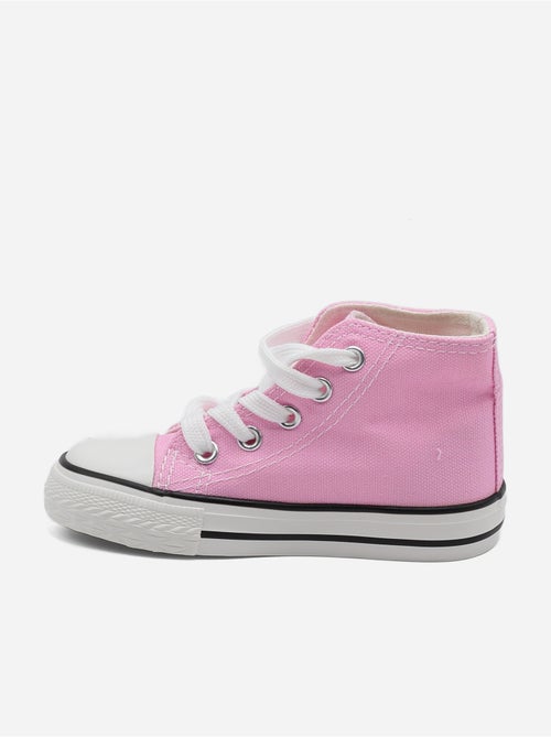 Hoge sneakers met veters - Kiabi Hoge sneakers met veters - Kiabi