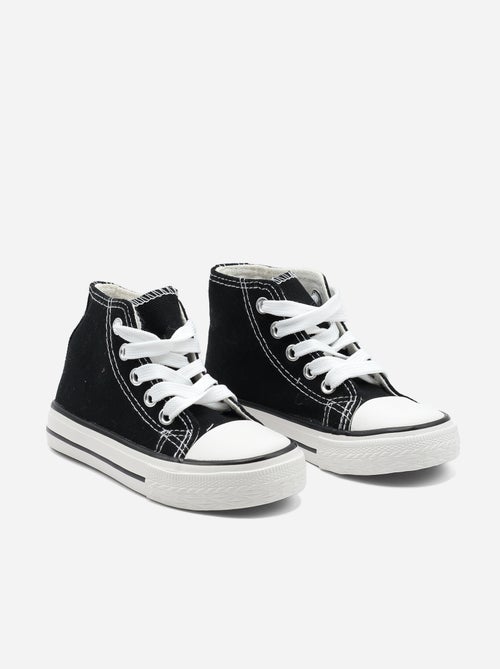 Hoge sneakers met veters - Kiabi Hoge sneakers met veters - Kiabi
