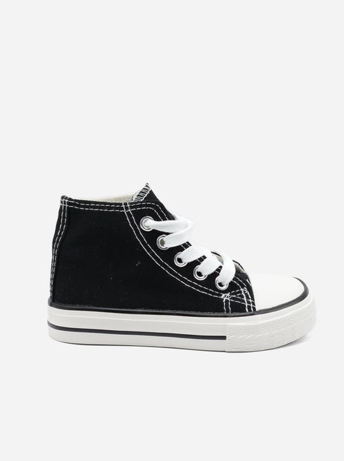 Hoge sneakers met veters - Kiabi Hoge sneakers met veters - Kiabi