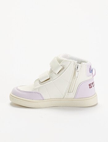 Hoge 'Stitch' 'Disney' sneakers met klittenbandsluitingen