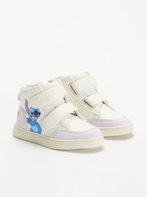 Hoge 'Stitch' 'Disney' sneakers met klittenbandsluitingen - Kiabi